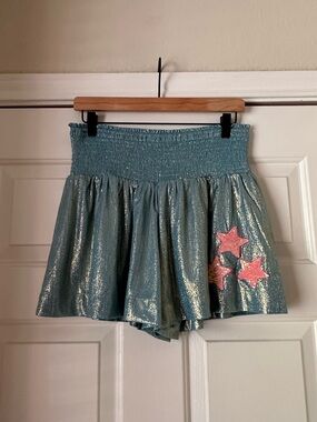 Judith March Shimmer Star Shorts